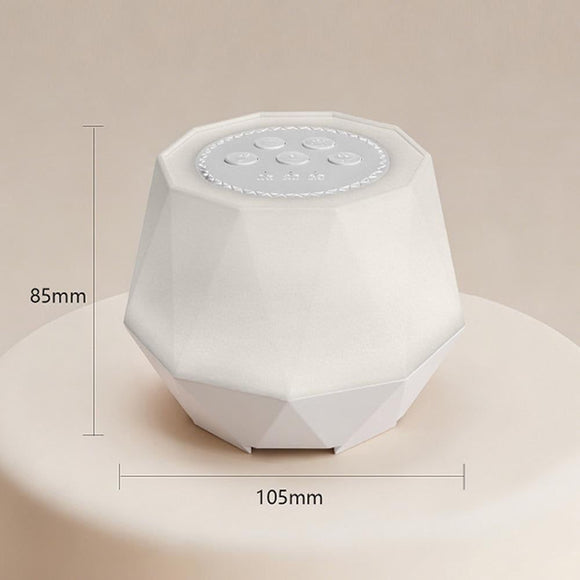 Rechargeable Color Noise Sound Machine with 10 White Noises 7 Colors Timer