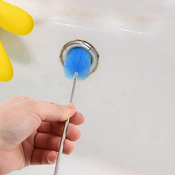 Double End Flexible Pipe Cleaning Brush Set - Blue