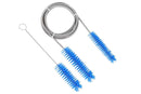 Double End Flexible Pipe Cleaning Brush Set - Blue-10