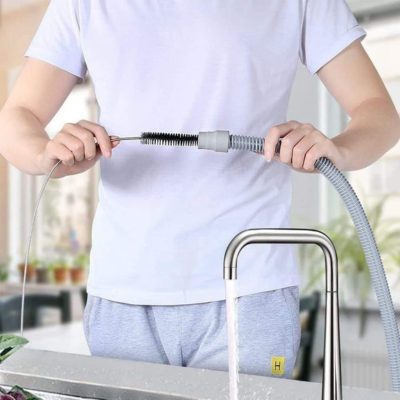 Double End Flexible Pipe Cleaning Brush Set - Black