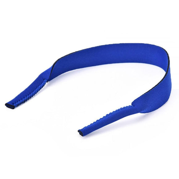 5Pcs Neoprene Eyeglass Holder Adjustable Sunglasses Retainer Strap for Sports - Blue