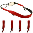 5Pcs Neoprene Eyeglass Holder Adjustable Sunglasses Retainer Strap for Sports - Blue-9