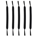 5Pcs Neoprene Eyeglass Holder Adjustable Sunglasses Retainer Strap for Sports - Black-2