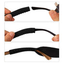 5Pcs Neoprene Eyeglass Holder Adjustable Sunglasses Retainer Strap for Sports - Black-6