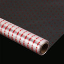 Clear Waterproof OPP Flower Bouquet Wrapping Paper Rolls - Small Red Polka Dots-6