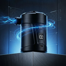 Outdoor Camping Digital Electric Air Pump, 5200mAh Built-in Battery, for Air Mattresses and Swim Rings - Black-10