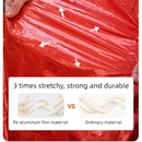 Outdoor Emergency Waterproof Insulated Raincoat, Portable Folding Camping and Hiking Cold-Weather Raincoat – Orange-4