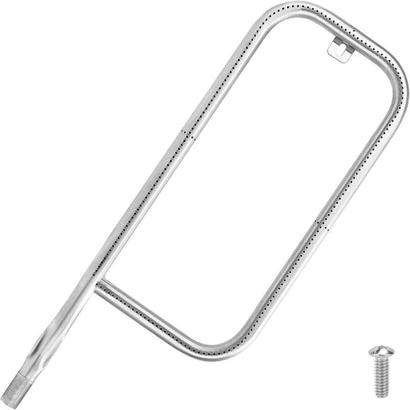 Grill Burner Tube Replacement Part, 304 Stainless Steel U-Shaped Gas Burner Fits Weber Q200 Q220 Q2000 Q2200