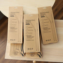 Food-Grade 304 Stainless Steel Drinking Straw Set—2 Straight Straws + 2 Curved Straws-5