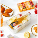 Long Ice Brick Mold, Ice Tray with Lid for Home, Food Freezing Mold—Purple-9