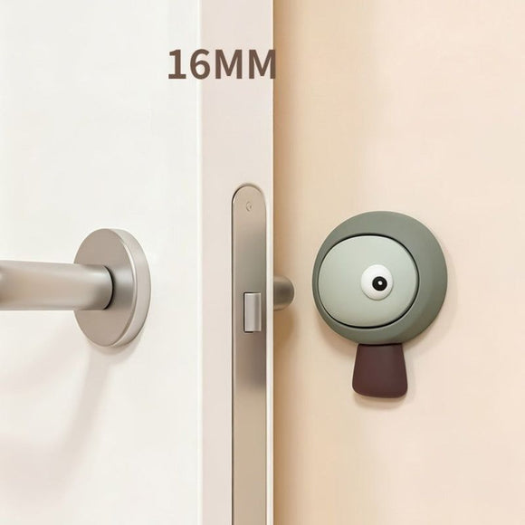 Forest Bumper Pad, Soft Rubber Door Handle Anti-Collision Sticker—Green