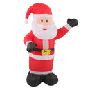 Christmas Inflatable Santa Waterproof Tear Resistance Inflatable Santa Decoration with LED Lights 100-240V AU Plug-6