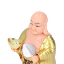 Standing Maitreya Buddha Solar Ornaments Light Energy Sensing Buddha Statue Decoration for Office Home Car Gift Small-14