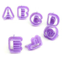 40pcs Numeral Alphabetic Cake Stencils Semiotic Food Grade Plastic Cake Topper Decorative Fillings for Home Baking-7