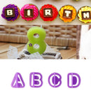 40pcs Numeral Alphabetic Cake Stencils Semiotic Food Grade Plastic Cake Topper Decorative Fillings for Home Baking-10