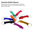 50pcs Keychain Bottle Opener Aluminum Alloy Mini Pocket Beer Beverage Opener Colorful Metal Bottle Opener-10