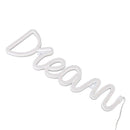 LED Neon Light Dream Battery USB Operated Neon Wall Light for Bedroom Living Room Bar Party Christmas Wedding-6