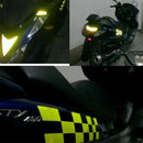 Car Reflective Warning Tape, Self-Adhesive Safety Sticker, 3m x 5cm - Yellow-3