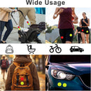 30 Pack Reflective Safety Stickers, Waterproof Night Visibility Warning Decals-5