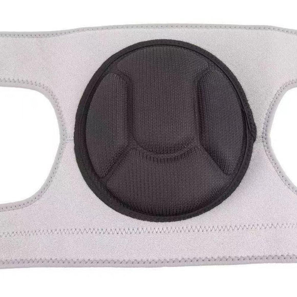 Pair of Knee Pads Anti-Slip Knee Protector Braces for Work Sports Grey - M