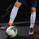 Pair of Soccer Shin Guards Breathable Calf Protective Gear for Adults Black-4