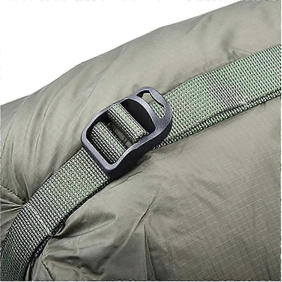 Waterproof Camping Sleeping Bag Storage Sack, Silicon-Coated Nylon Compression Stuff Bag, Red