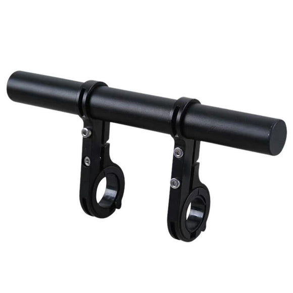 20cm Aluminum Alloy Bicycle Handlebar Extender Mount for Bike Accessories Black