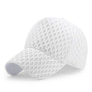 Oversize Mesh Trucker Cap, Big Brim Breathable Baseball Cap for Summer - Pink M-3