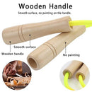 16Ft Adjustable Multi Person Long Jump Rope Wooden Handle Colorful Fitness Equipment-3