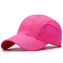 Quick Drying Breathable Baseball Cap, Adjustable Outdoor Sun Sports Hat, Black-5
