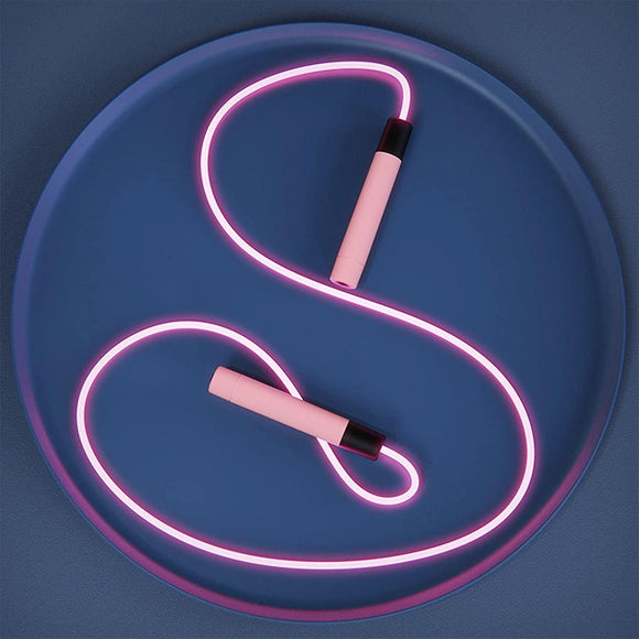 Glowing Skipping Rope Blue 2.8m Jump Rope 160g