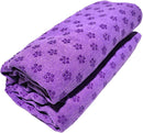 Non-slip High Temperature Yoga Towel Blue 183x63cm Microfiber 1pc-7
