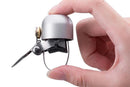 Bike Bell Classic Bicycle Bell Bike Ring Bell Loud Sound Bells for Road Mountain Bike Handlebars -Silver-3