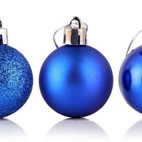 Christmas Plastic Ball 2CM Constant Romance 2.5cm