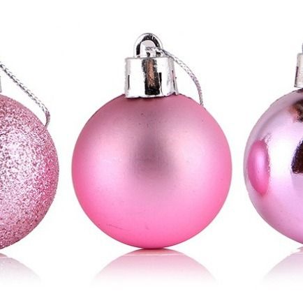 Christmas Plastic Ball 2CM Constant Romance 8cm