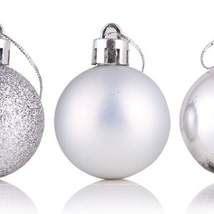 Christmas Plastic Ball 2CM Constant Romance 8cm