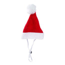 AMOOR Pet Christmas Cape Small Dog Holiday Wear Christmas Hat [Pig Nose Buckle] Pet Christmas Cape (Recommended for pets under 7 jin; check chest circumference and back length)-1
