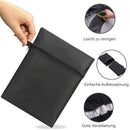 Universal Outdoor Grill Cover Waterproof UV Resistant Dustproof Barbecue Protector with Adjustable Straps for Rectangular Round Kettle and Portable Grills (600D, S08)-7