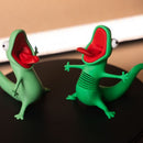 3D Printed Articulated Spring Lizard Tom Figurine Funny Poseable Desk Toy for Stress Relief and Playful Office Decor (Spring Style)-2