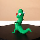 3D Printed Articulated Spring Lizard Tom Figurine Funny Poseable Desk Toy for Stress Relief and Playful Office Decor (Spring Style)-6