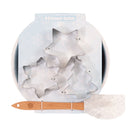 Bread and Butter Electroplate Tree Mini Mix Bowl Set - Silver-3