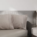 Royal Comfort 1500 Thread Count Cotton Rich Sheet Set 3 Piece Ultra Soft Bedding - Queen - Stone-2