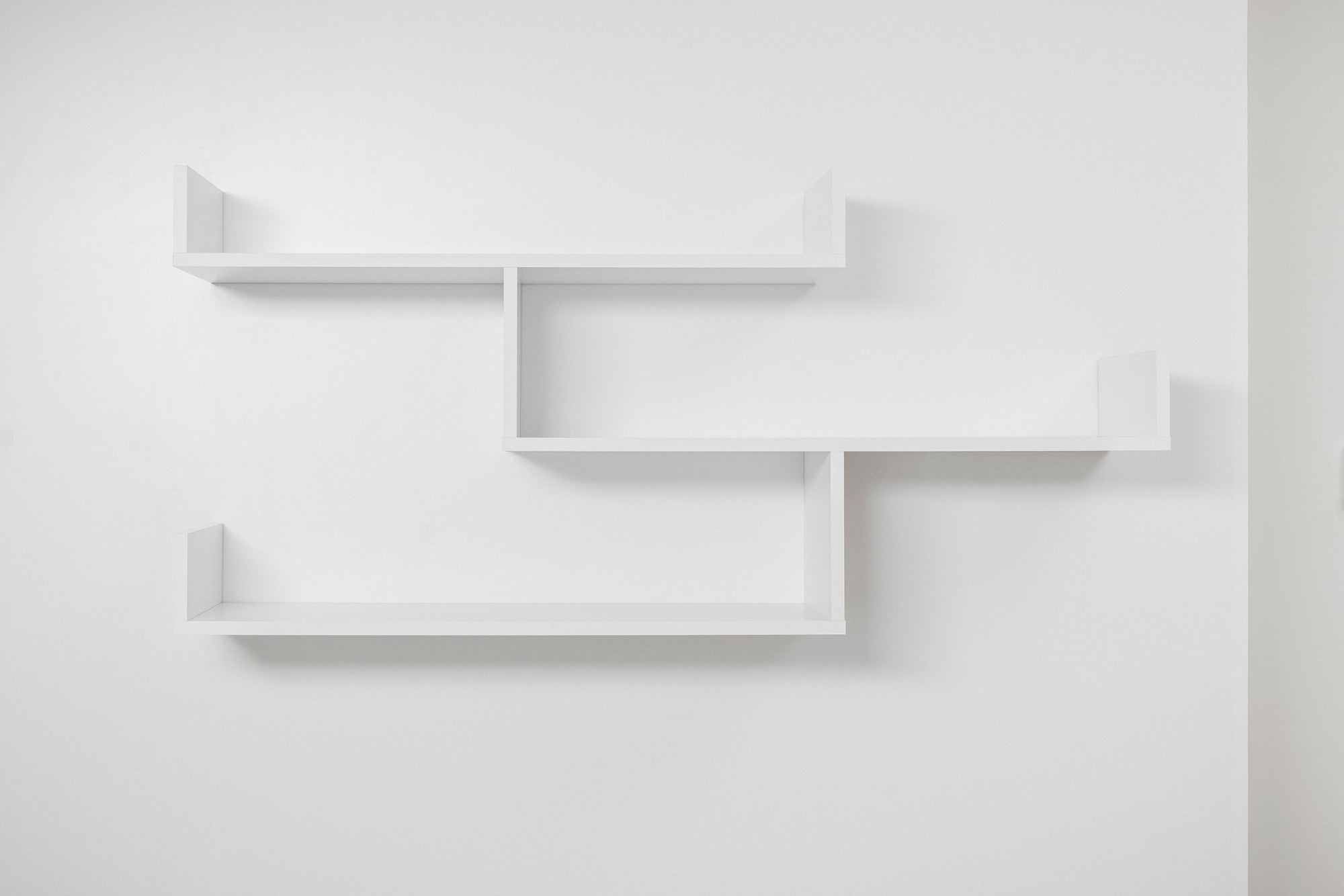 ZURICH MULTI LEVEL SHELF KIT (WHITE) - 0