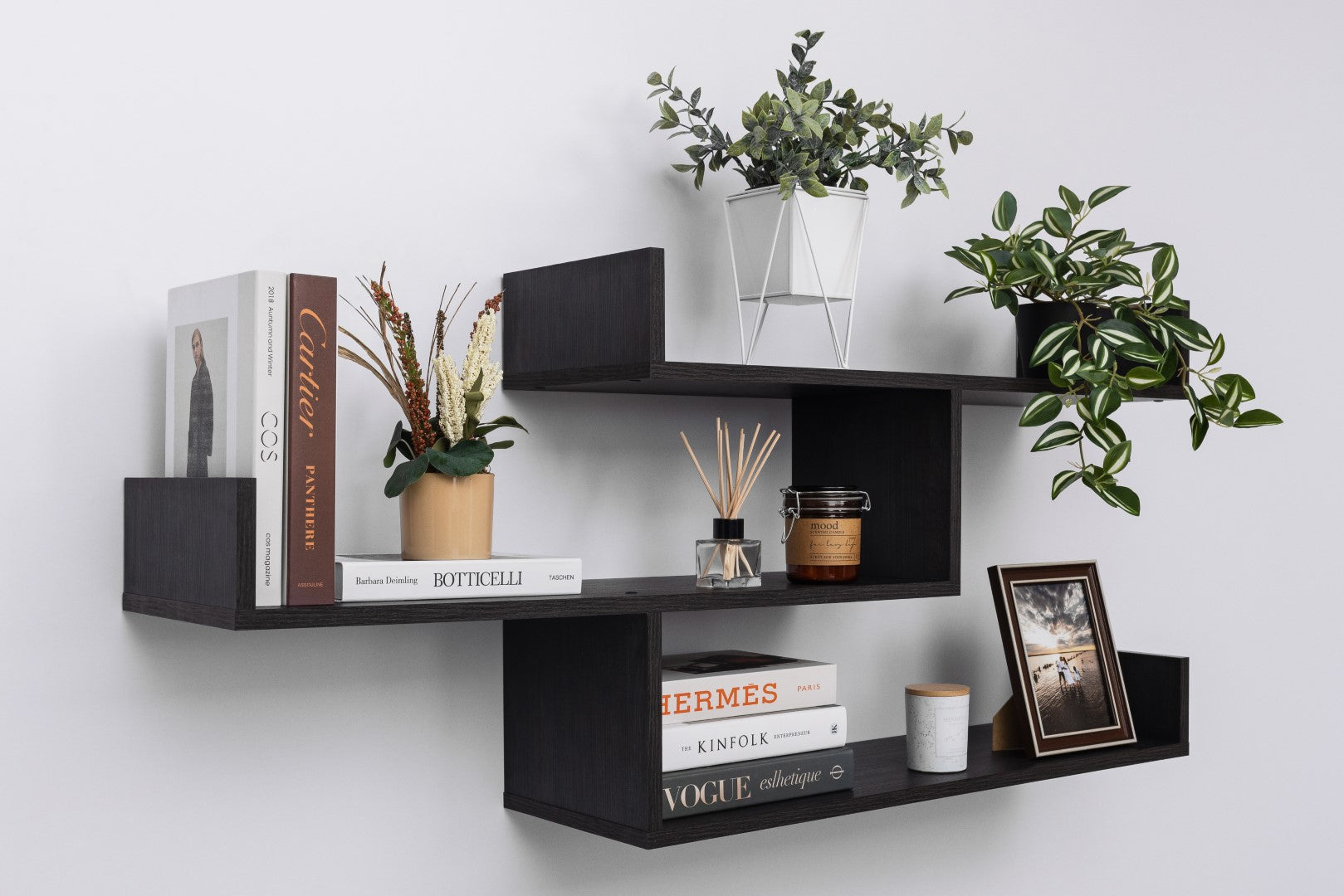 ZURICH MULTI LEVEL SHELF KIT (NORDIC ASH) - 0