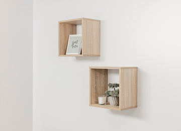 BERGEN CUBE TWIN PACK (OAK) - 0