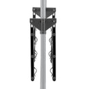 Folding 3 Tier Clothes Laundry Drying Rack with Stainless Steel Tubes for Indoor & Outdoor Home-8