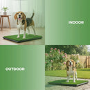 CARLA HOME Dog Grass Pad with Tray - 3-Layer - Outdoor - Puppy Potty Pad Grass-8