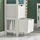 Freestanding Cabinet 2 Drawers Shelf Cupboard-7