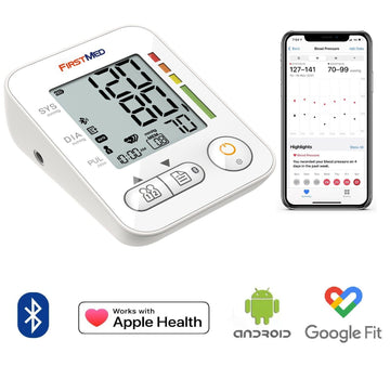 Bluetooth Blood Pressure Monitor, Auto Digital, 22-32cm Cuff - 0
