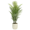 Artificial Palm Tree In Ribbed Pot 2M-1